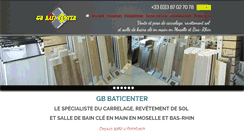 Desktop Screenshot of gb-baticenter.com